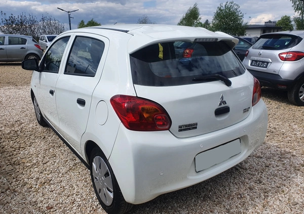 Mitsubishi Space Star cena 15900 przebieg: 99000, rok produkcji 2013 z Katowice małe 301